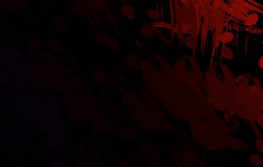 Vahşi fırça darbeleriyle yaratıcı soyut resim. Artistik fırça darbeleriyle donatılmış. Renkli ve canlı bir tasvir. Boyalı sanat.