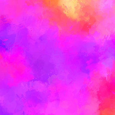 Duvar sanatı Eşsiz ve yaratıcı illüstrasyon. Fırça darbesi ile boyanmış. Renkli fırça darbelerinin soyut arkaplanı. Fırçalanmış canlı duvar kâğıdı. Boyalı sanatsal yaratım.