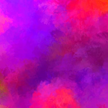 Duvar sanatı Eşsiz ve yaratıcı illüstrasyon. Fırça darbesi ile boyanmış. Renkli fırça darbelerinin soyut arkaplanı. Fırçalanmış canlı duvar kâğıdı. Boyalı sanatsal yaratım.