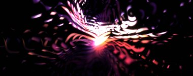 Işık parçacık izleri. Parlayan parçacıkları ve çizgileri olan ışık patlaması yıldızı. Güzel hareketli soyut ışın arkaplanı.