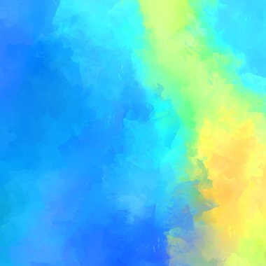 Boya darbeleri. 2D İllüstrasyon. Taranmış Boyalı Soyut Arkaplan. Fırça darbesi ile boyanmış. Modern sanat.