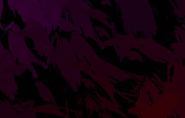 Vahşi fırça darbeleriyle yaratıcı soyut resim. Artistik fırça darbeleriyle donatılmış. Renkli ve canlı bir tasvir. Boyalı sanat.