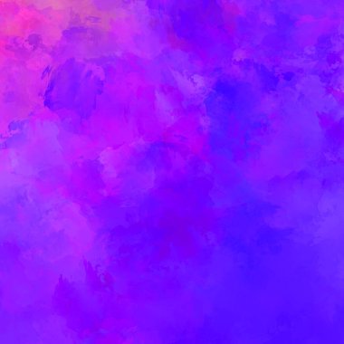 Duvar sanatı Eşsiz ve yaratıcı illüstrasyon. Fırça darbesi ile boyanmış. Renkli fırça darbelerinin soyut arkaplanı. Fırçalanmış canlı duvar kâğıdı. Boyalı sanatsal yaratım.