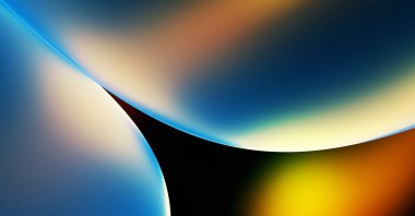 Soyut arkaplan. Değişken renk değişim dalgaları, dinamik hareketlerle. Işık dalgalarının neon renkli soyut tasarımı. Duvar kağıdı, afiş, arkaplan, kart, kitap illüstrasyonu, web sitesi.