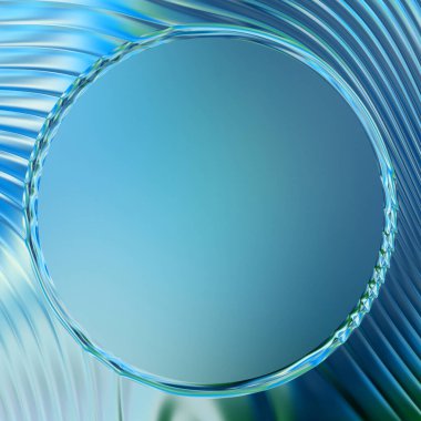 Soyut çerçeveli arkaplan. Renkli, canlı, dalgalı bir duvar kağıdı. Merkezi çerçeveli yaratıcı grafik 2d çizim. Dinamik şekilli modaya uygun sıvı örtüsü.