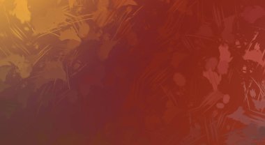 Vahşi fırça darbeleri. Taranmış Boyalı Soyut Arkaplan. Fırça darbesi ile boyanmış. Boya darbeleri. 2B Görüntü.