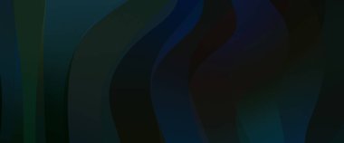 Soyut arkaplan. Renkli dalgalı tasarım duvar kağıdı. yaratıcı grafik 2D çizim. Dinamik şekilli modaya uygun sıvı örtüsü.