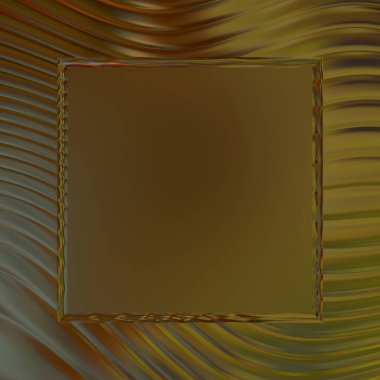 Soyut çerçeveli arkaplan. Renkli, canlı, dalgalı bir duvar kağıdı. Merkezi çerçeveli yaratıcı grafik 2d çizim. Dinamik şekilli modaya uygun sıvı örtüsü.