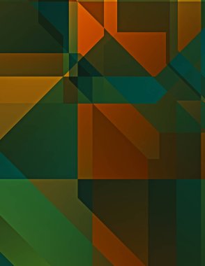 Dairesel şekillerin katmanları renkli ve canlı bir tasarım yaratıyor. Dairelerin sayısal çizimi. Gelecekçi tasarım şablonu.