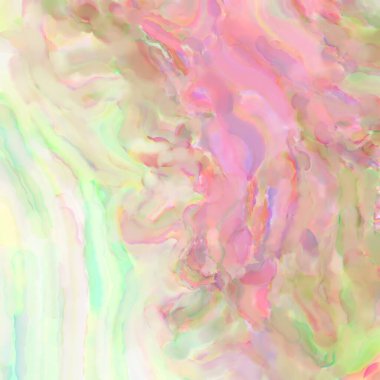 Soyut doku. Yüzeyde etkileyici el yapımı suluboya. Suluboya fırça darbeleri. Modern sanat. Çok renkli arkaplan. Çağdaş duvar sanatı. Renkli bir fon. 2d illüstrasyon.