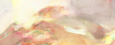 2D çizim. Sanatsal arkaplan resmi. Tablo üzerinde soyut resim. Çağdaş sanat. El yapımı resim. Renkli doku. Modern sanat eserleri. Yüzeyde suluboya fırça darbeleriyle boyama.