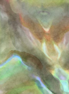 El yapımı sürreal soyut desenli suluboya. Modern sanatsal resim. 2D çizim. Arkaplan boyası karışımı. Yaratıcı duvar sanatı. Çağdaş sanat