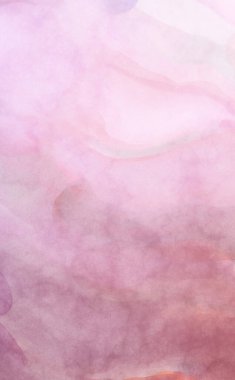 Yumuşak suluboya duvar kağıdı. Hafifçe fırçalanmış renkleri olan sanatsal bir resim. Pastel renkler arkaplana dokunmuş. Soyut duvar sanatı..