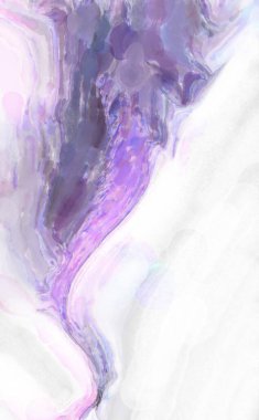 Poster, duvar sanatı, afiş, kart, kitap kapağı veya ambalaj için pastel renkli suluboya resim. Alkol mürekkebini andıran rahatlatıcı fırça darbelerinin modern resmi.