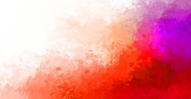 Renkli fırça darbelerinin soyut arkaplanı. fırçalanmış canlı duvar kağıdı. resmedilmiş sanat eseri. Eşsiz ve yaratıcı illüstrasyon.