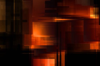 Fütürist soyut geometrik duvar kağıdı. Geometrik renkli şekiller. Dikdörtgen şekilli arka plan. Bir teknolojinin dijital illüstrasyonuName.