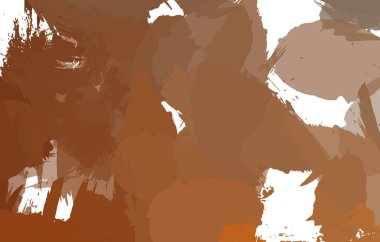 Sanatsal soyut arkaplan. Doku boyalı duvar kağıdı. Boya darbeleriyle yaratıcı bir illüstrasyon. Fırça desenli resim.