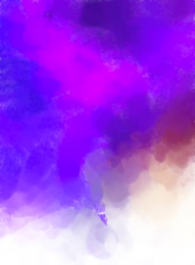 Soyut doku. Yüzeyde etkileyici el yapımı suluboya. Suluboya fırça darbeleri. Modern sanat. Çok renkli arkaplan. Çağdaş duvar sanatı. Renkli bir fon. 2d illüstrasyon.