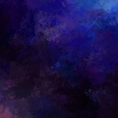 Boya darbeleri. 2D İllüstrasyon. Taranmış Boyalı Soyut Arkaplan. Fırça darbesi ile boyanmış. Modern sanat.