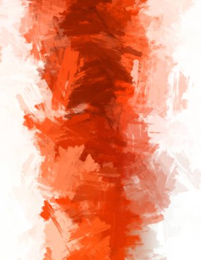 Modern sanat. Taranmış Boyalı Soyut Arkaplan. Fırça darbesi ile boyanmış. Boya darbeleri. 2B Görüntü.