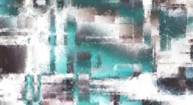 Modern sanat. Renkli çağdaş sanat eserleri. Renkli boya darbeleri. Soyut arkaplanda fırça darbeleri. Fırça boyası. Eşsiz duvar sanatı.