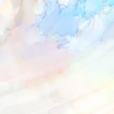 2D çizim. Sanatsal arkaplan resmi. Tablo üzerinde soyut resim. Çağdaş sanat. El yapımı resim. Renkli doku. Modern sanat eserleri. Yüzeyde suluboya fırça darbeleriyle boyama.