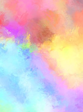 Sanatsal soyut arkaplan. Doku boyalı duvar kağıdı. Boya darbeleriyle yaratıcı bir illüstrasyon. Fırça desenli resim.