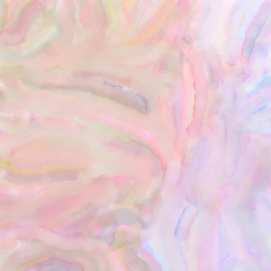 El yapımı sürreal soyut desenli suluboya. Modern sanatsal resim. 2D çizim. Arkaplan boyası karışımı. Yaratıcı duvar sanatı. Çağdaş sanat.