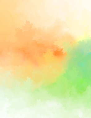 Renkli fırça darbelerinin 2D çizimi. Dekoratif desenli resim. canlı boya desenli arkaplan.