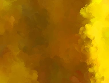 Yaratıcı soyut resim. Artistik fırça darbeleriyle donatılmış. Renkli ve canlı bir illüstrasyon. boyalı sanat.