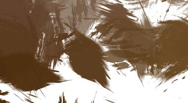 Renkli fırça darbelerinin soyut arkaplanı. fırçalanmış canlı duvar kağıdı. resmedilmiş sanat eseri. Eşsiz ve yaratıcı illüstrasyon.