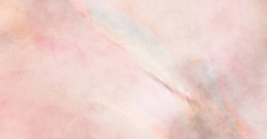 Alkol mürekkebini andıran rahatlatıcı fırça darbelerinin modern resmi. Poster, duvar sanatı, afiş, kart, kitap kapağı veya ambalaj için pastel renkli suluboya resim.