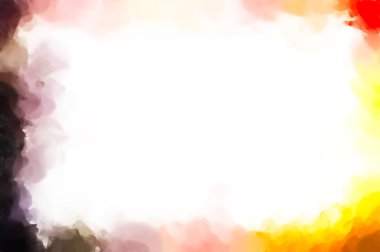 Yüzeyde suluboya vuruşlar. Sanatsal arkaplan resmi. Tablo üzerinde soyut resim. Fırça darbeleri. Çağdaş sanat. El işçiliğinin renkli dokusu. Modern resim.