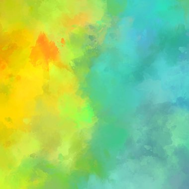 Duvar sanatı Eşsiz ve yaratıcı illüstrasyon. Fırça darbesi ile boyanmış. Renkli fırça darbelerinin soyut arkaplanı. Fırçalanmış canlı duvar kâğıdı. Boyalı sanatsal yaratım.