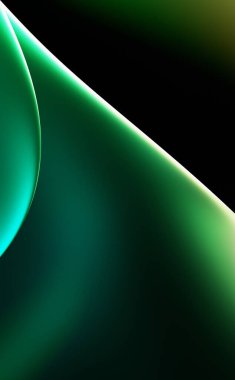 Soyut arkaplan. Değişken renk değişim dalgaları, dinamik hareketlerle. Işık dalgalarının neon renkli soyut tasarımı. Duvar kağıdı, afiş, arkaplan, kart, kitap illüstrasyonu, web sitesi.