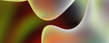 Soyut arkaplan. Değişken renk değişim dalgaları, dinamik hareketlerle. Işık dalgalarının neon renkli soyut tasarımı. Duvar kağıdı, afiş, arkaplan, kart, kitap illüstrasyonu, web sitesi.