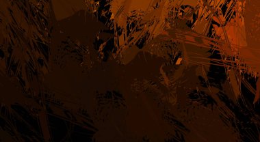 Sanatsal soyut arkaplan. Doku boyalı duvar kağıdı. Boya darbeleriyle yaratıcı bir illüstrasyon. Fırça desenli resim.