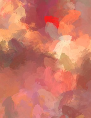 Sanatsal soyut arkaplan. Doku boyalı duvar kağıdı. Boya darbeleriyle yaratıcı bir illüstrasyon. Fırça desenli resim.