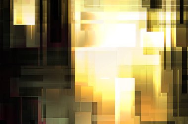 Fütürist soyut geometrik duvar kağıdı. Geometrik renkli şekiller. Dikdörtgen şekilli arka plan. Bir teknolojinin dijital illüstrasyonuName.