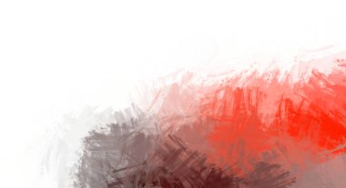 Modern sanat. Taranmış Boyalı Soyut Arkaplan. Fırça darbesi ile boyanmış. Boya darbeleri. 2B Görüntü.