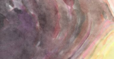 El yapımı sürreal soyut desenli suluboya. Modern sanatsal resim. 2D çizim. Arkaplan boyası karışımı. Yaratıcı duvar sanatı. Çağdaş sanat