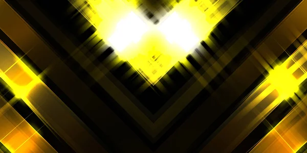 Abstrato Brilhando Fundo Luzes Geométricas Ilustração Gráfica Simétrica Fractal Cruzando — Fotografia de Stock