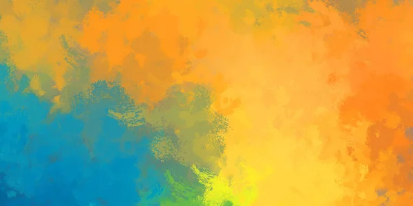 Fondo Patrón Pintura Vibrante Ilustración Pinceladas Colores Pintura Textura Decorativa — Foto de Stock