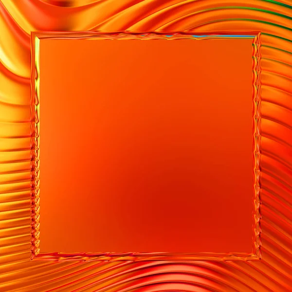 Abstract Framed Background Colorful Vibrant Wavy Design Wallpaper Creative Graphic — Stock Photo, Image