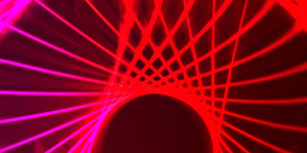 Neon Kleurrijke Abstracte Ontwerp Van Lichtgolven Digitale Achtergrond Met Neon — Stockfoto