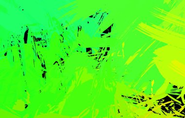 Sanatsal soyut arkaplan. Doku boyalı duvar kağıdı. Boya darbeleriyle yaratıcı bir illüstrasyon. Fırça desenli resim.