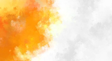 Yaratıcı soyut resim. Artistik fırça darbeleriyle donatılmış. Renkli ve canlı bir illüstrasyon. boyalı sanat.