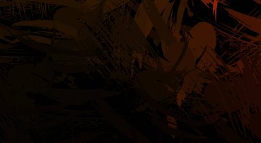 Sanatsal soyut arkaplan. Doku boyalı duvar kağıdı. Boya darbeleriyle yaratıcı bir illüstrasyon. Fırça desenli resim.