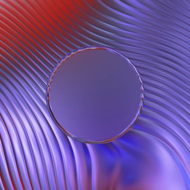 Soyut çerçeveli arkaplan. Renkli, canlı, dalgalı bir duvar kağıdı. Merkezi çerçeveli yaratıcı grafik 2d çizim. Dinamik şekilli modaya uygun sıvı örtüsü.