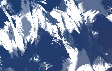 Renkli fırça darbelerinin 2B çizimi. Dekoratif doku resmi. Canlı boya desenli arka plan. Kaotik fırça darbeleri resim.